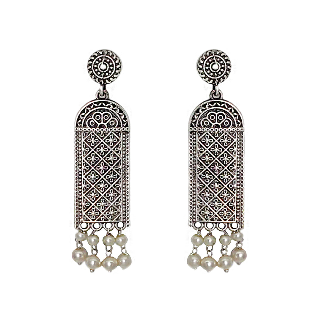 Teejh Sabita Silver Oxidised Jewelry Gift Set