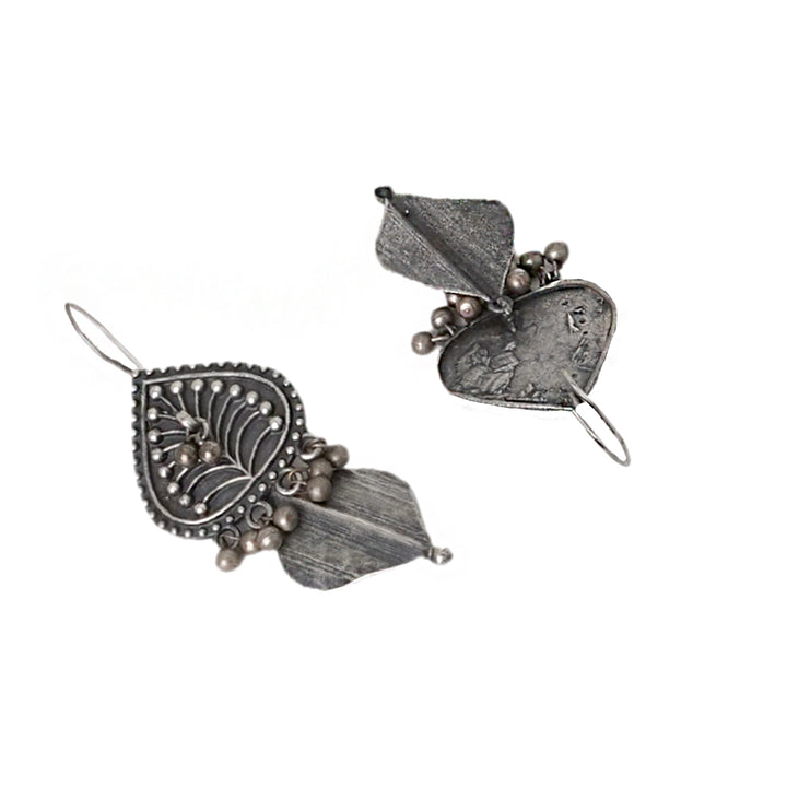 Teejh Rabhya Silver Oxidised Earrings