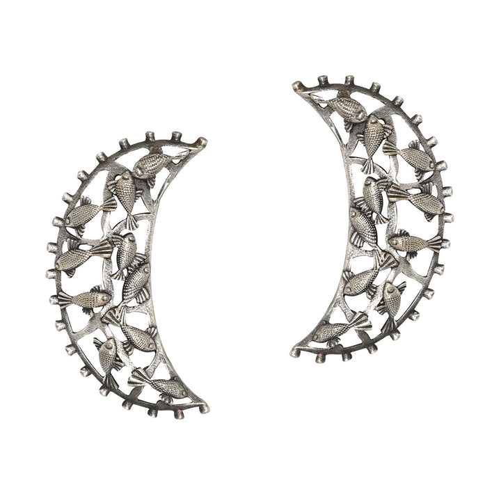 Teejh Nazeena Silver Oxidised Jewelry Gift Set