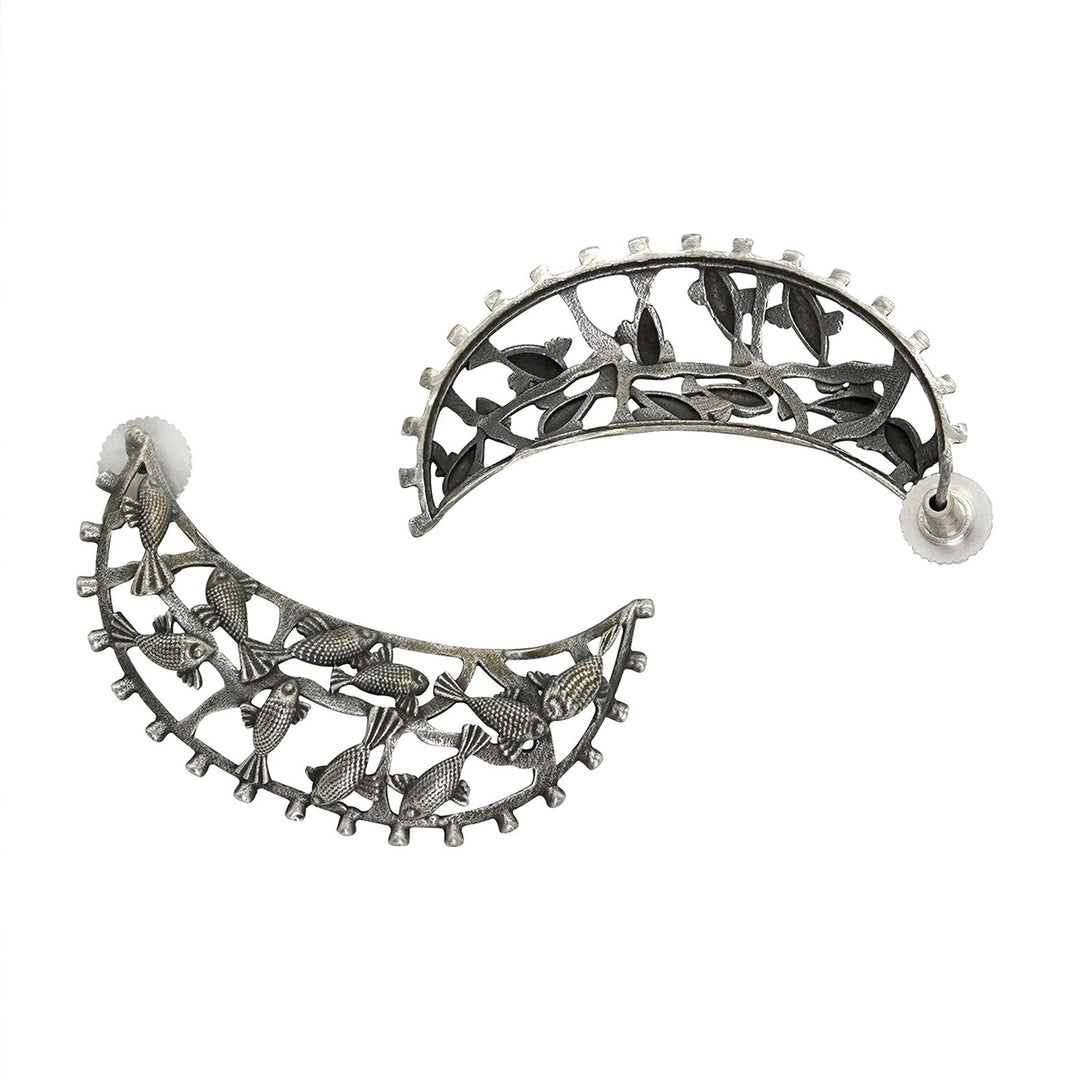 Teejh Nazeena Silver Oxidised Jewelry Gift Set