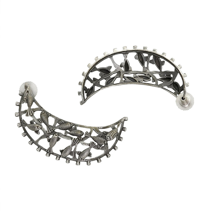 Teejh Nazeena Silver Oxidised Jewelry Gift Set