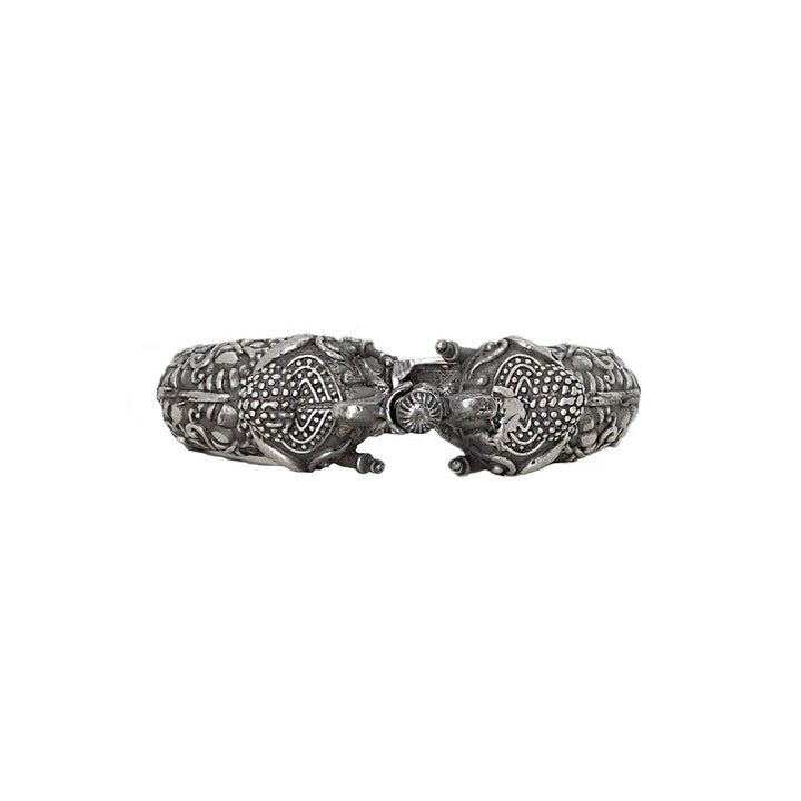 Teejh Meher Silver Oxidised Bangle