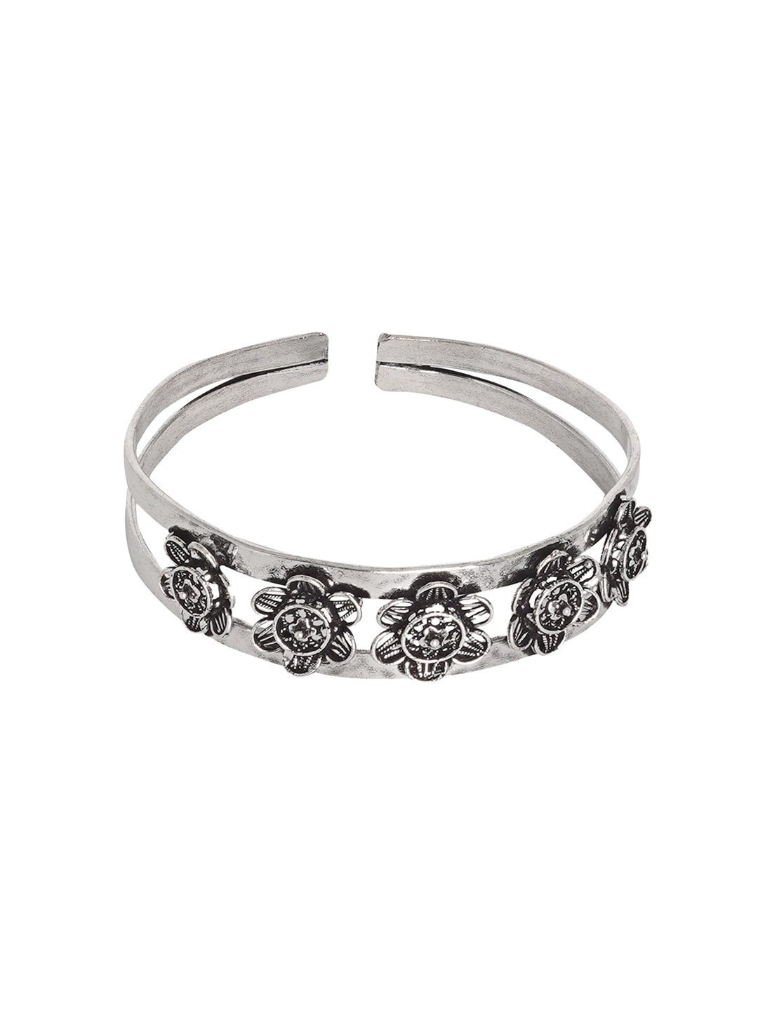 Teejh Tamali Silver Oxidised Jewelry Gift Set