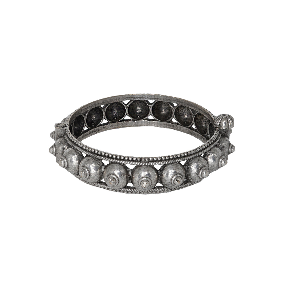 Teejh Sharmila Silver Oxidised Bangle
