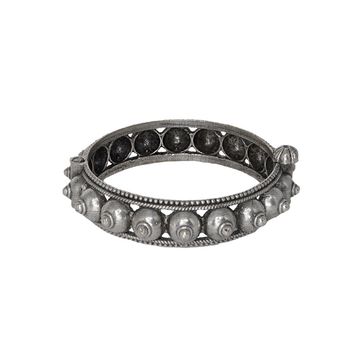 Teejh Sharmila Silver Oxidised Bangle