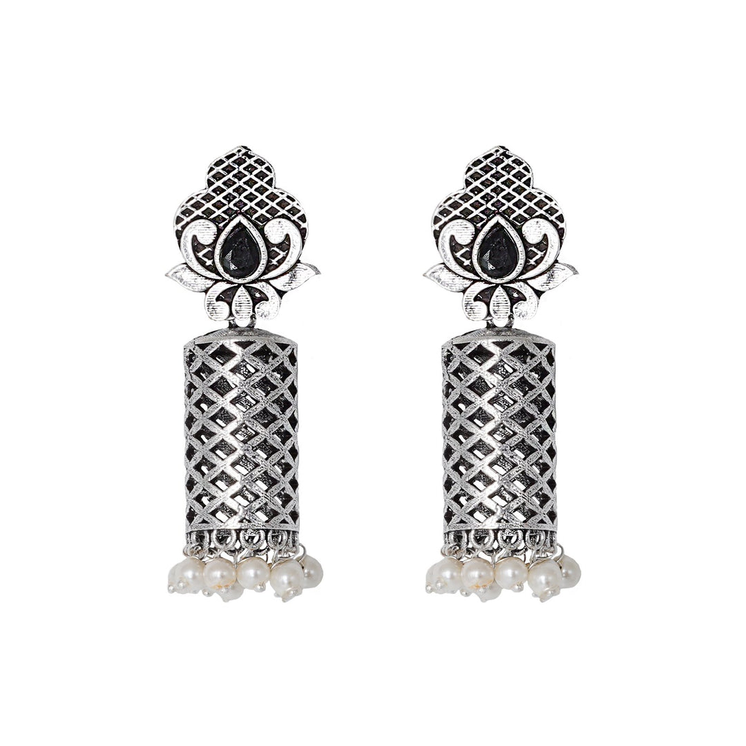 Teejh Mangala Silver Oxidised Jewelry Gift Set