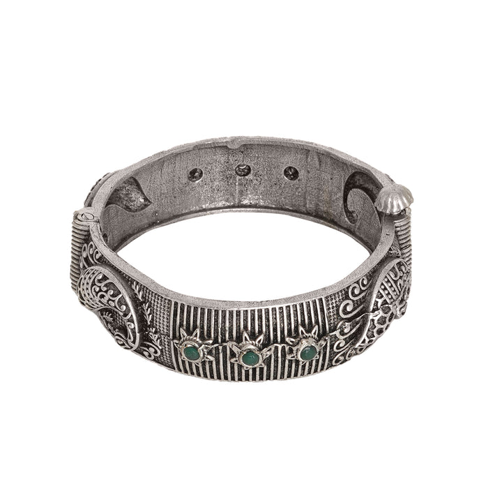 Teejh Vaarahi Silver Oxidised Bangles