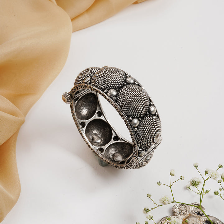 Teejh Ovya Silver oxidised bracelet