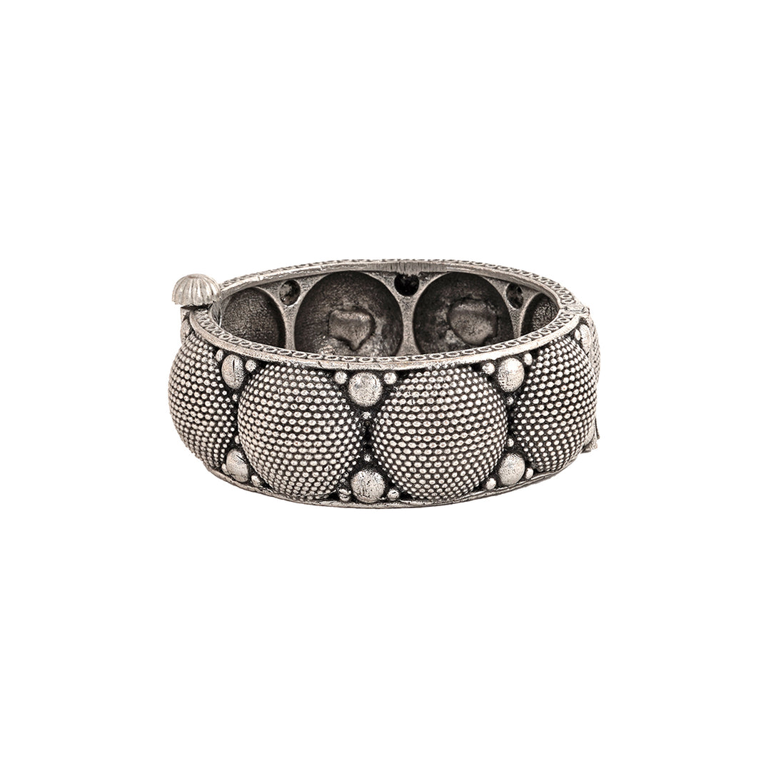 Teejh Ovya Silver oxidised bracelet