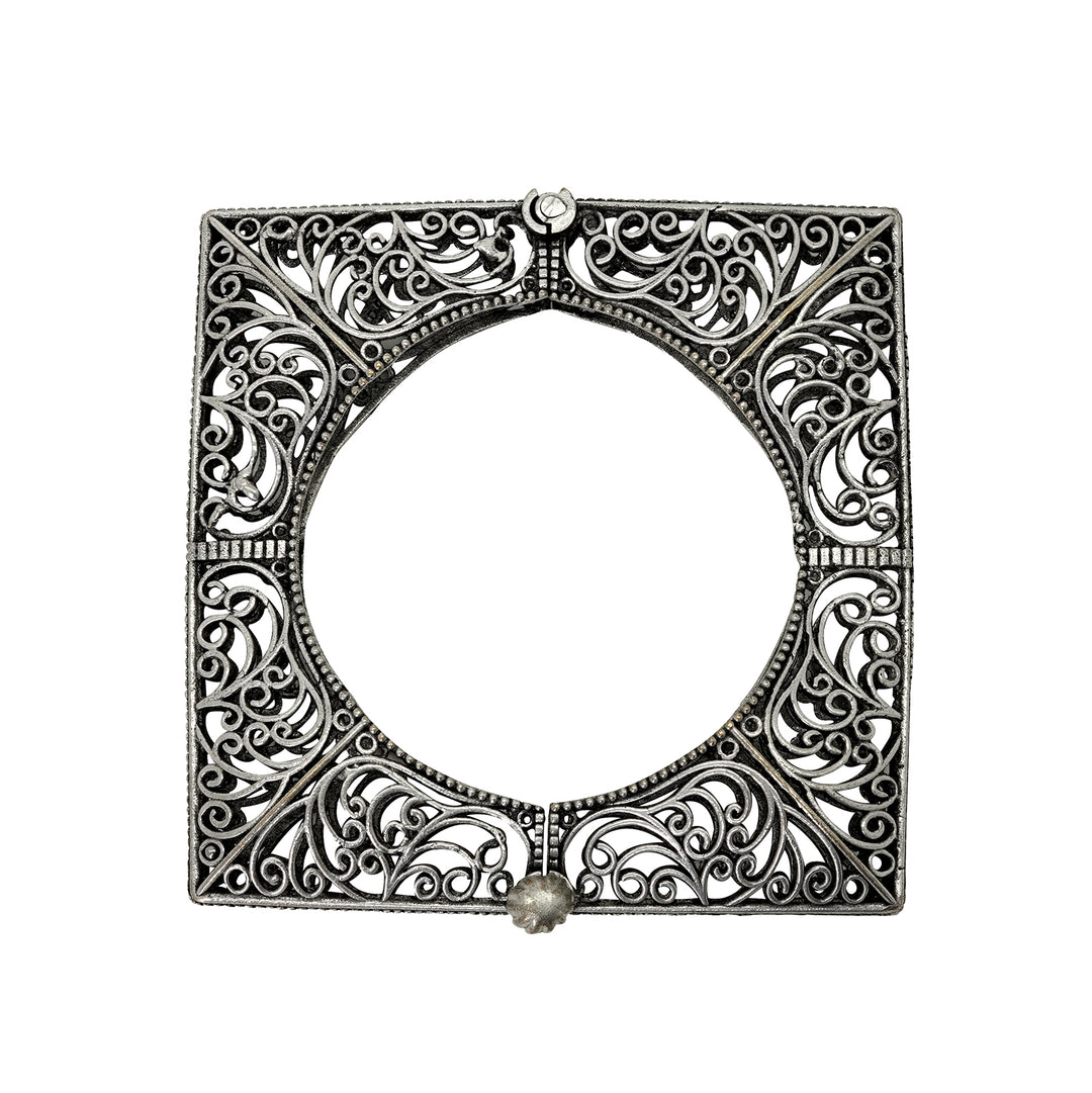 Teejh Nishika Silver Oxidised Bracelet