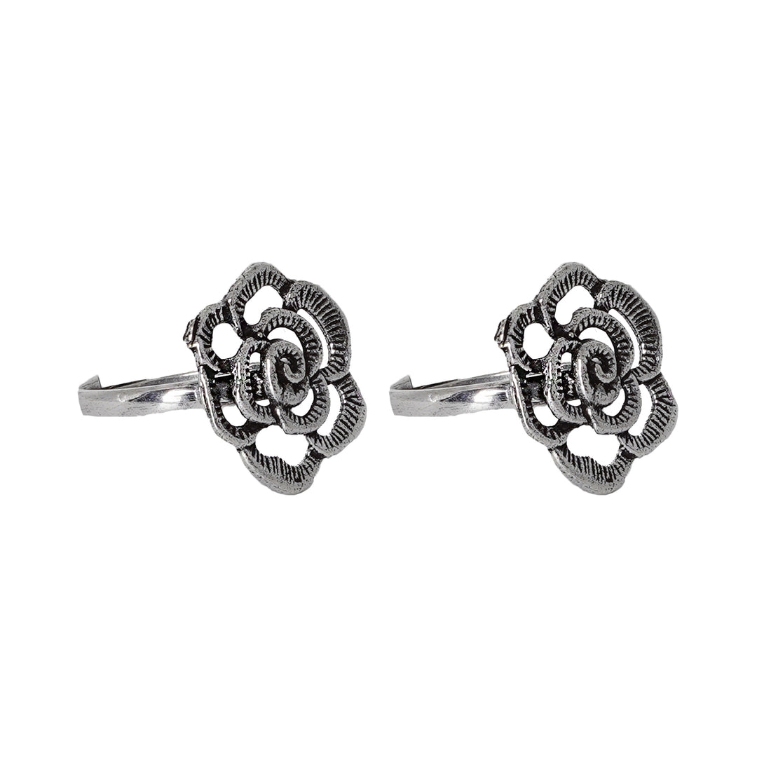 Teejh Himali Set of Anklet and 3 Toe Rings