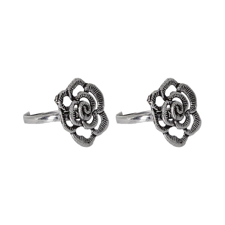 Teejh Himali Set of Anklet and 3 Toe Rings