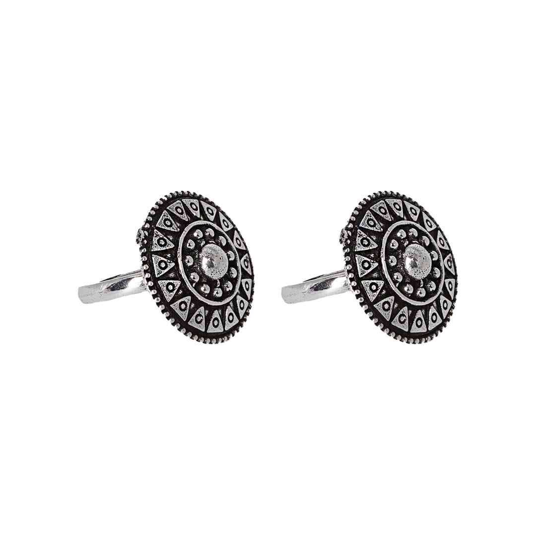 Teejh Himani Set of Anklet and 3 Toe Rings