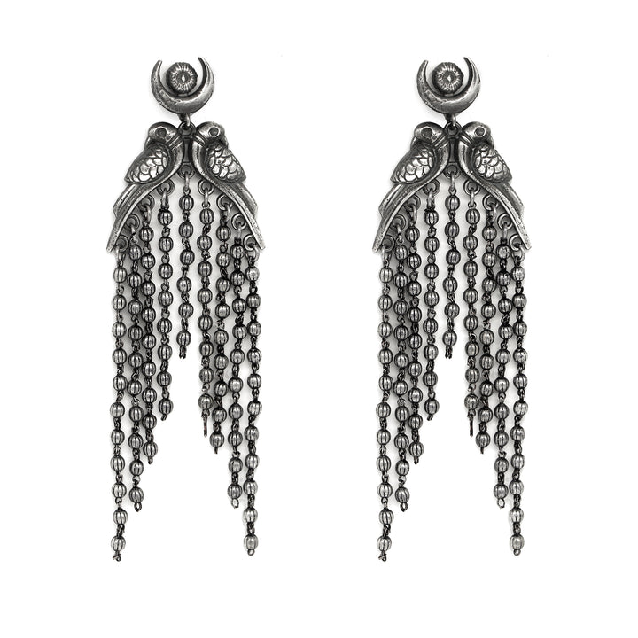 Teejh Amvi Silver Oxidised Jewelry Gift Set