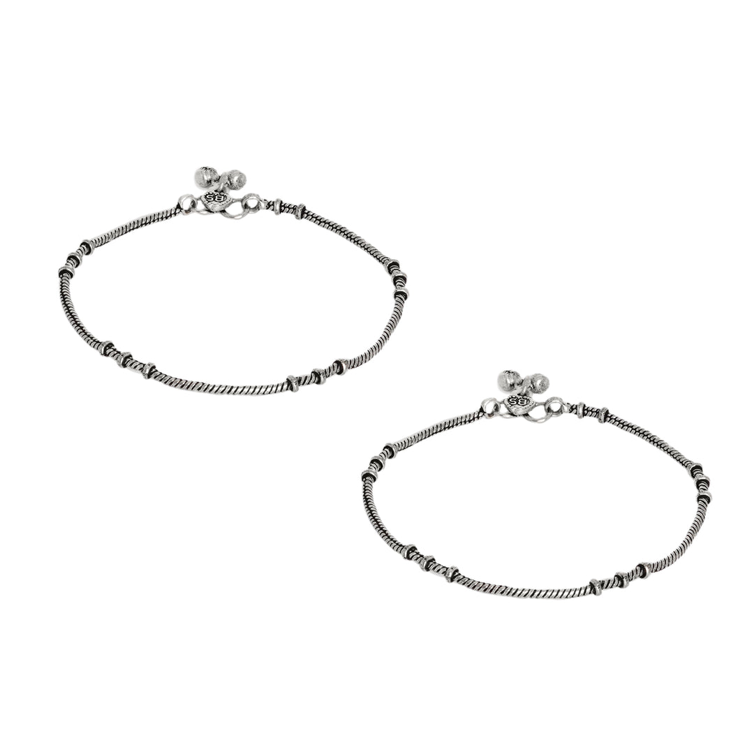Teejh Almaa Silver Oxidised Jewelry Gift Set