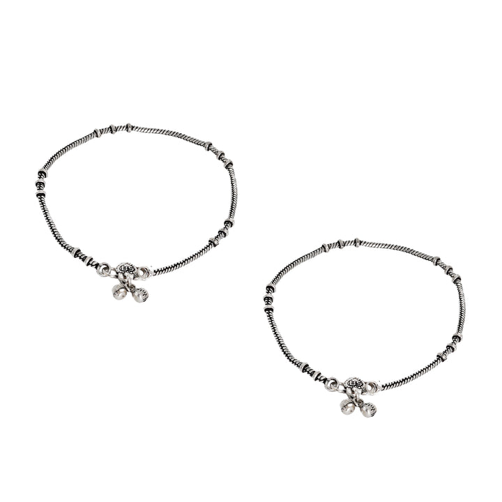 Teejh Almaa Silver Oxidised Jewelry Gift Set