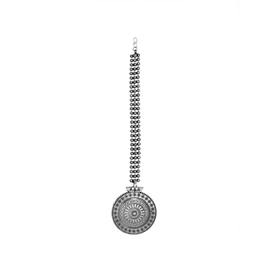 Teejh Rebha Silver Oxidised Jewelry Gift Set