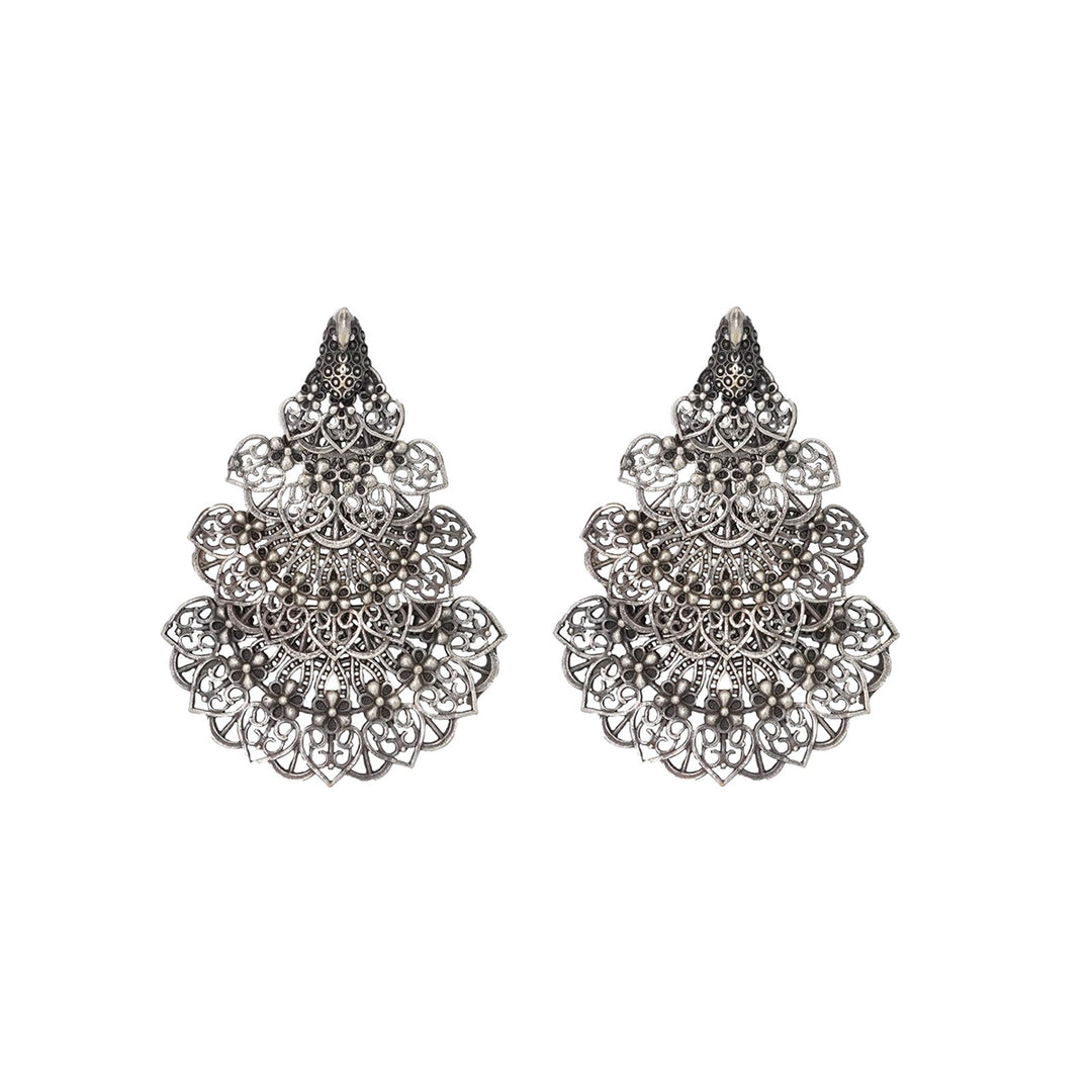Teejh Padmaja Silver Oxidised Jewelry Gift Set