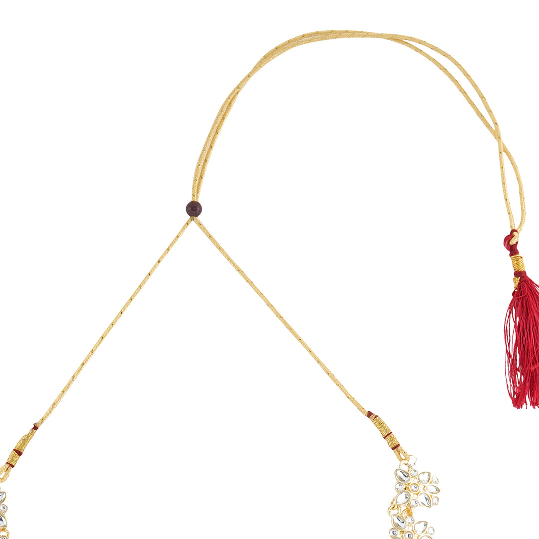 Teejh Jayani Pearl and Polki Necklace