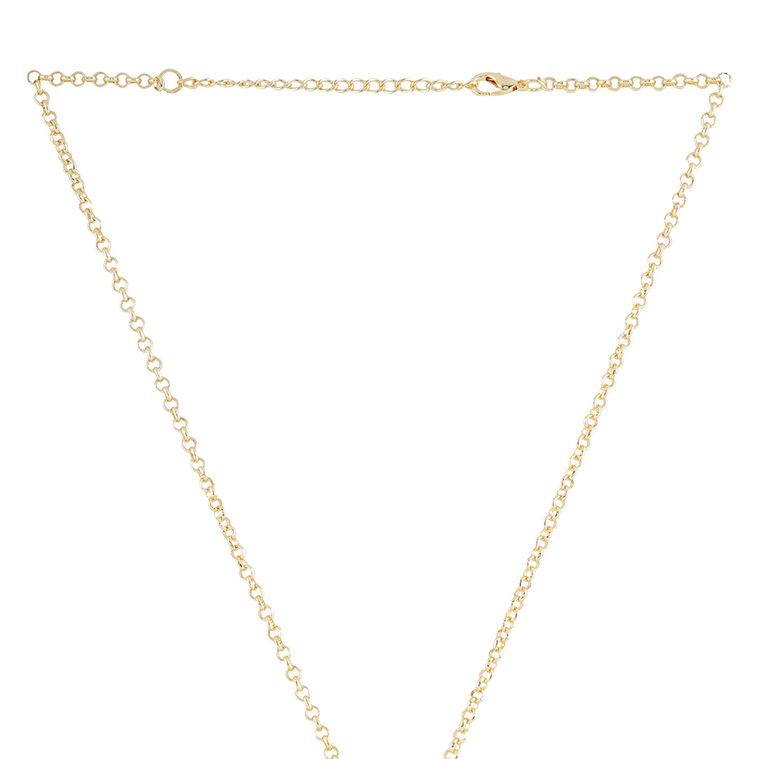 Teejh Yutika Pearl and Polki Neckalce