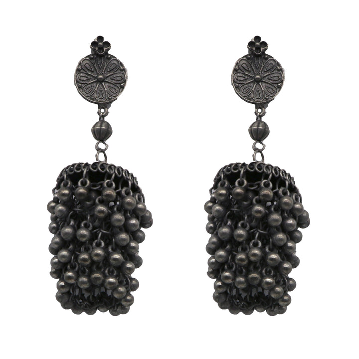 Teejh Tavishi Metallic Silver Oxidized Jewelry Gift Set