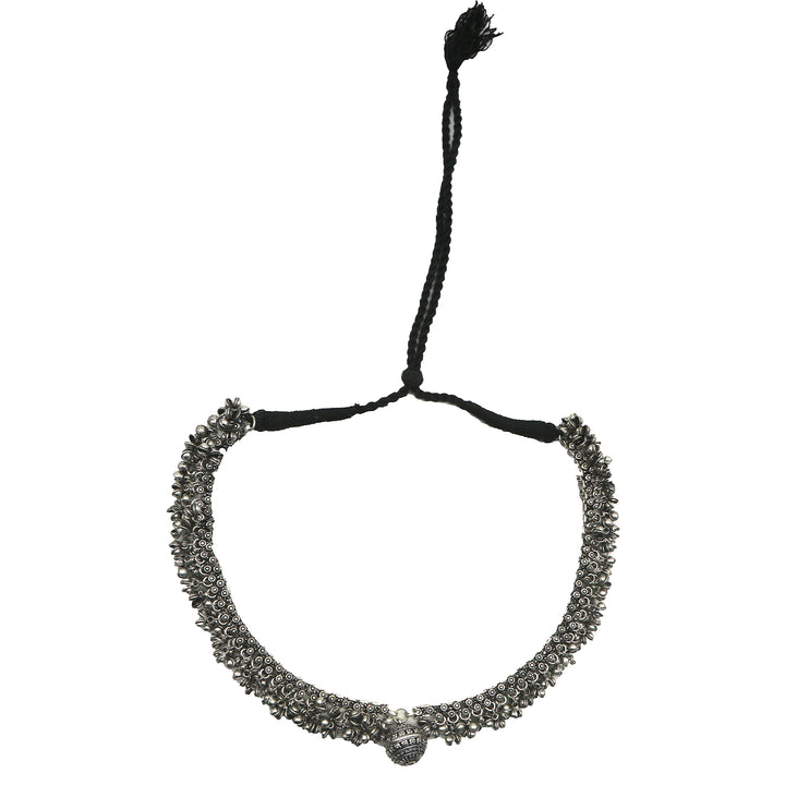 Teejh Tavishi Metallic Silver Oxidized Jewelry Gift Set
