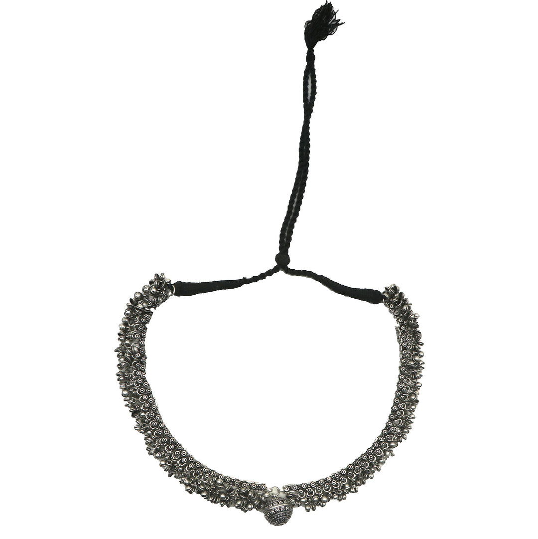 Teejh Krishika Metallic Silver Oxidized Jewelry Gift Set