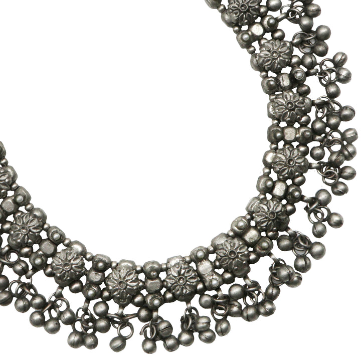Teejh Ojasvi Metallic Silver Oxidized Jewerly Gift Set