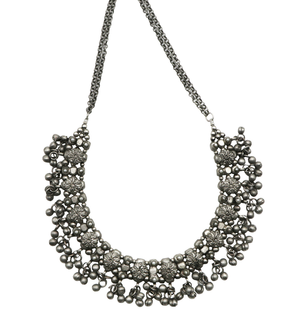 Teejh Ojasvi Metallic Silver Oxidized Jewerly Gift Set