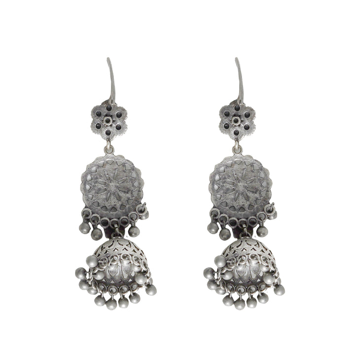 Teejh Toshika Silver Oxidised Jewelry Gift Set