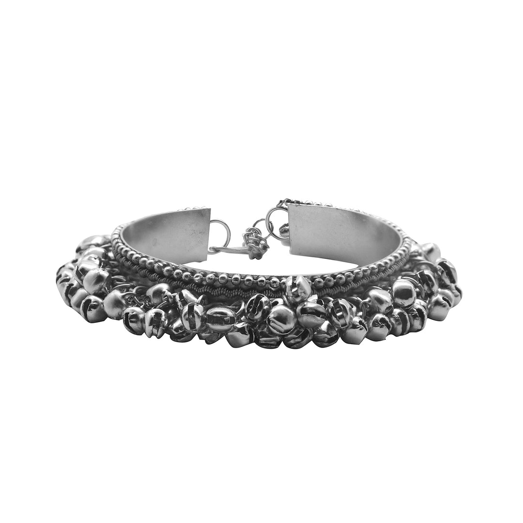 Teejh Bindiya Silver Oxidised Jewelry Gift Set