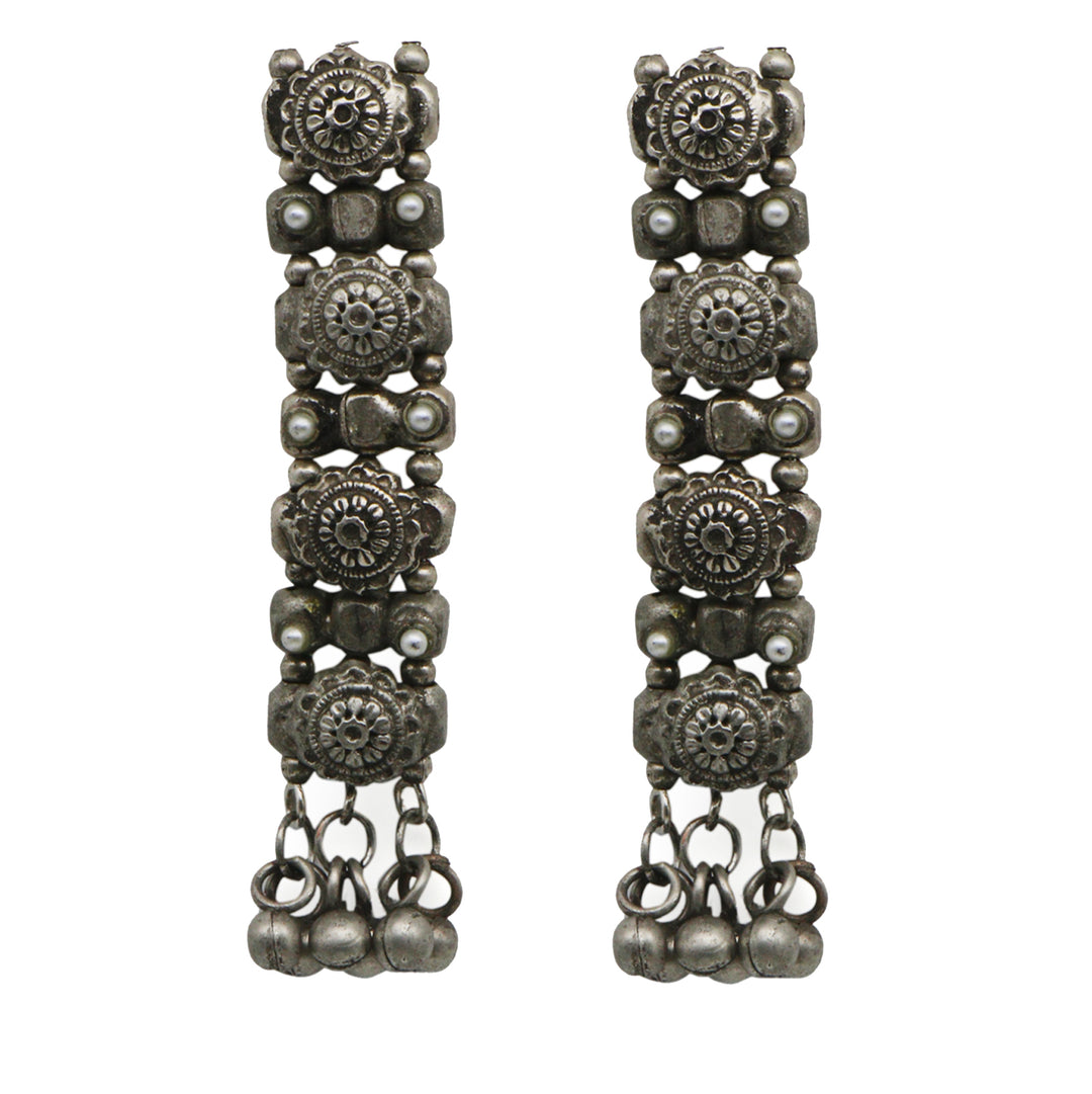 Teejh Leeza Silver Oxidised Jewelry Gift Set