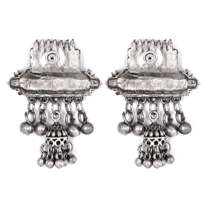 Teejh Varunya Silver Oxidised Jewelry Gift Set