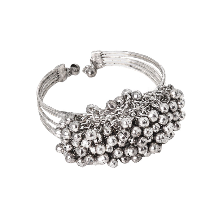 Teejh Druhi Silver Oxidised Jewelry Gift Set
