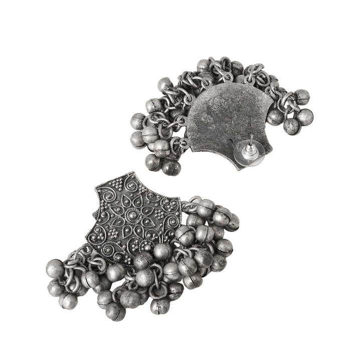 Teejh Shipra Silver Oxidised Jewelry Gift Set