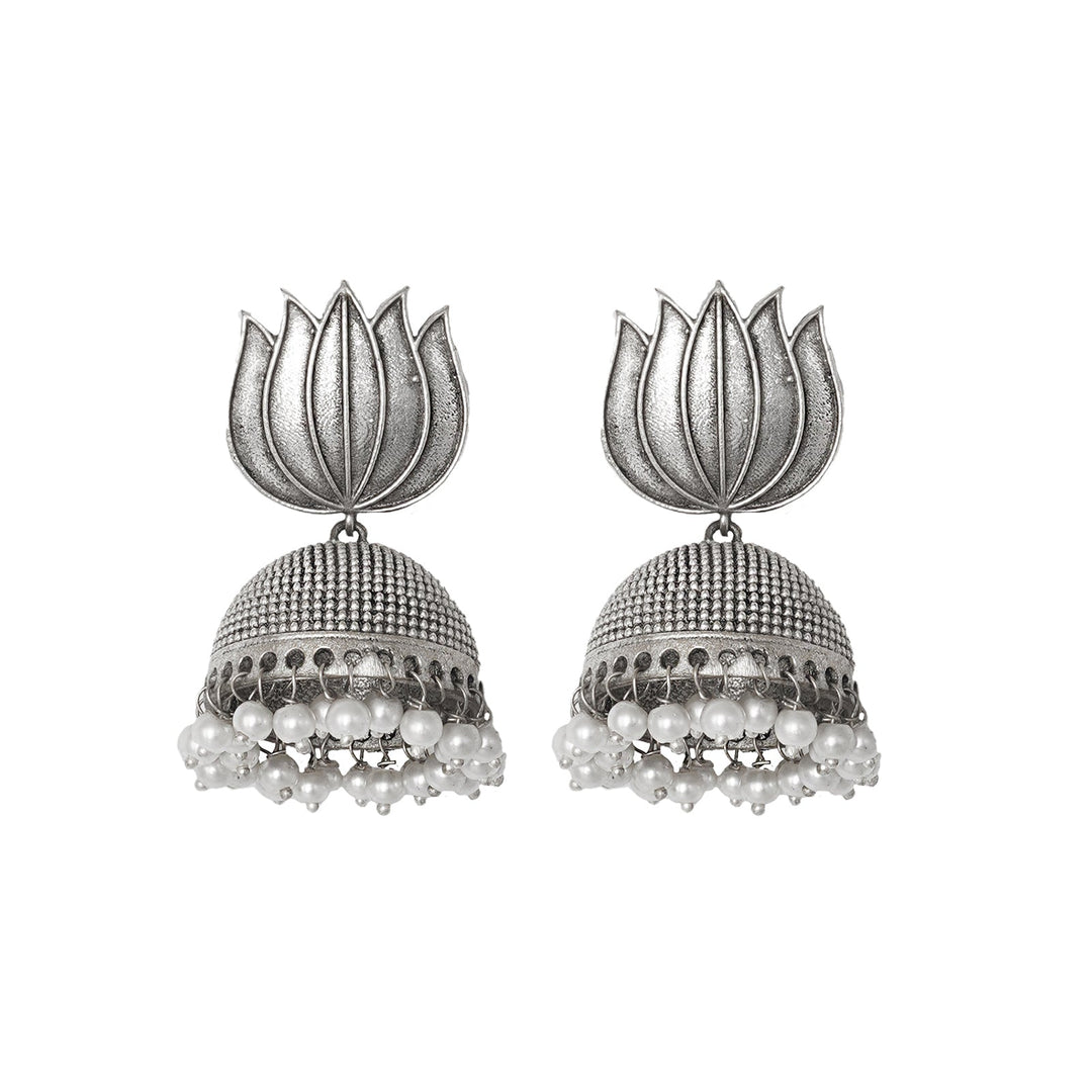 Teejh Nandana Silver Oxidised Jewelry Gift Set
