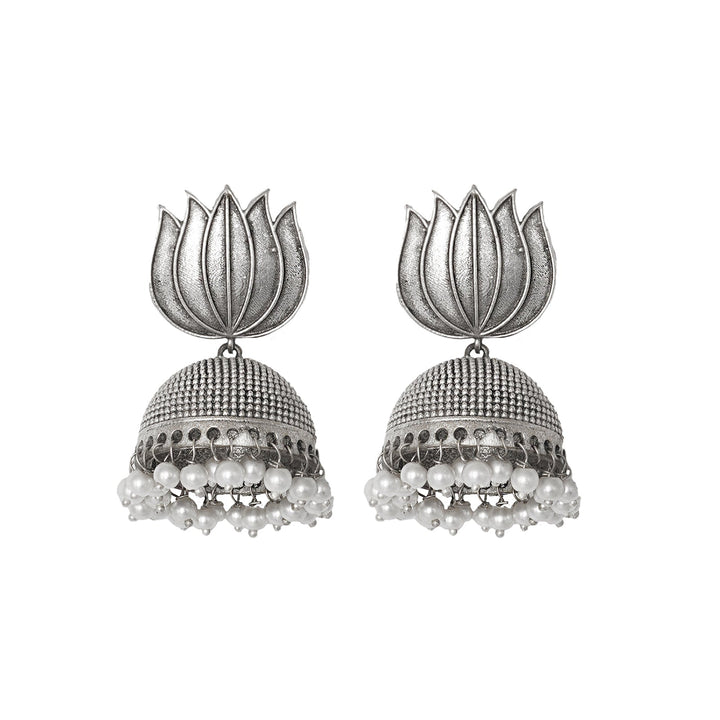 Teejh Nandana Silver Oxidised Jewelry Gift Set