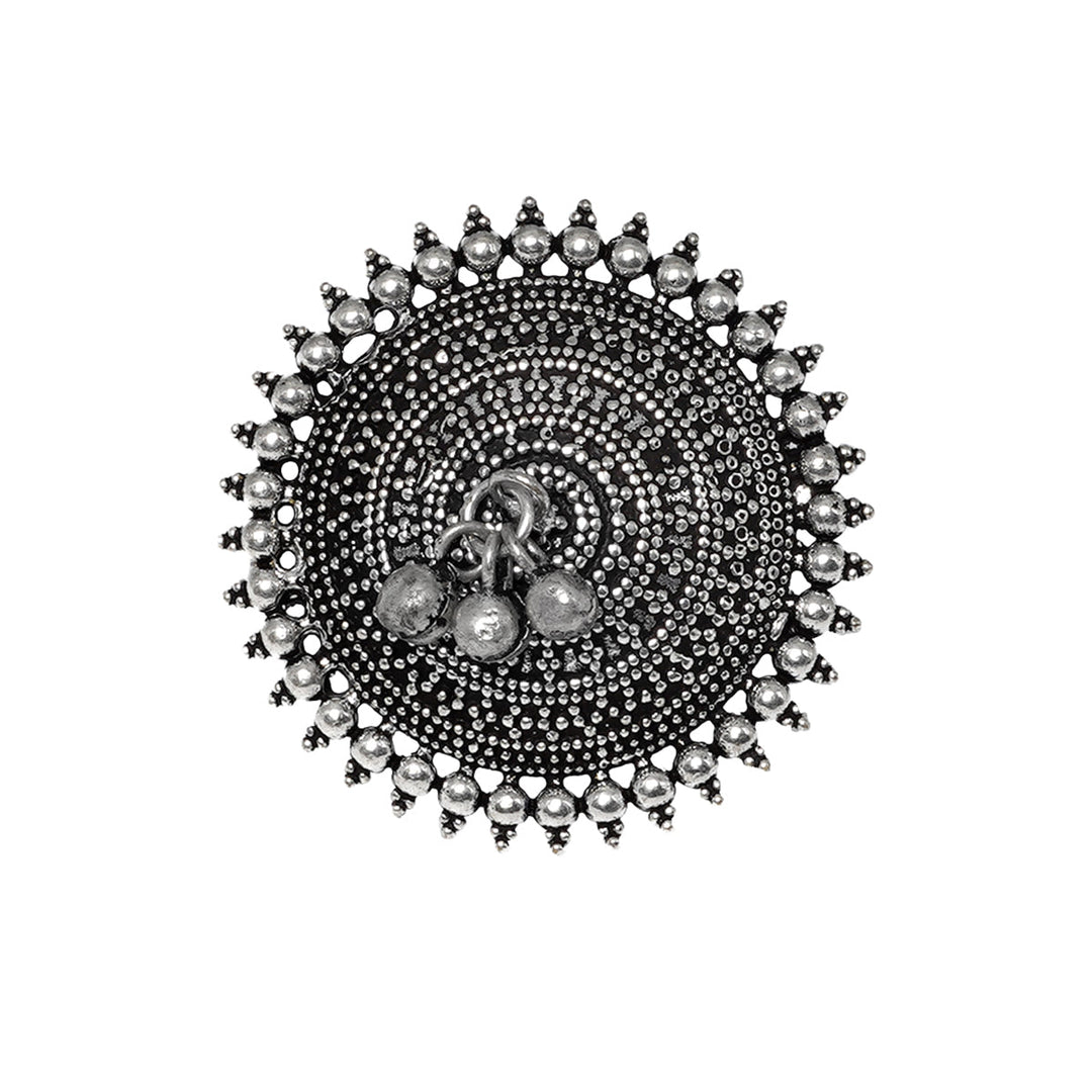 Teejh Shirsha Silver Oxidised Jewelry Gift Set