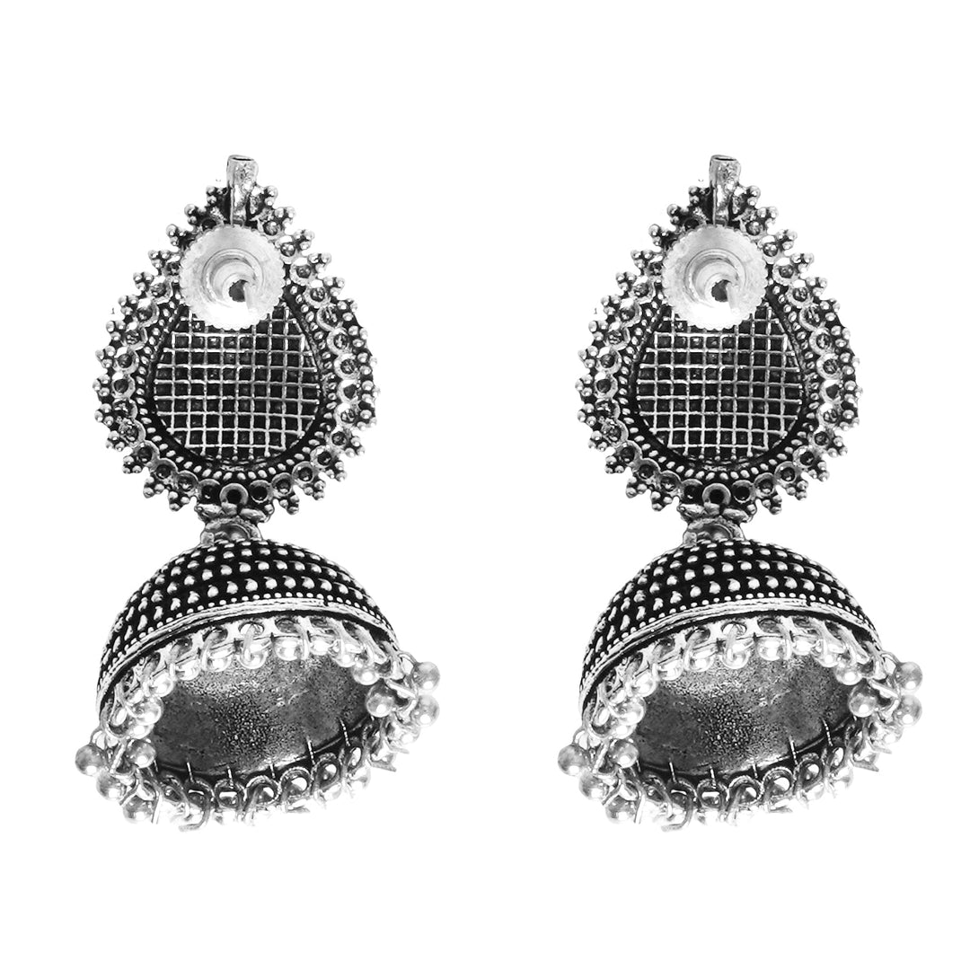 Teejh Jahita Silver Oxidised Jewelry Gift Set