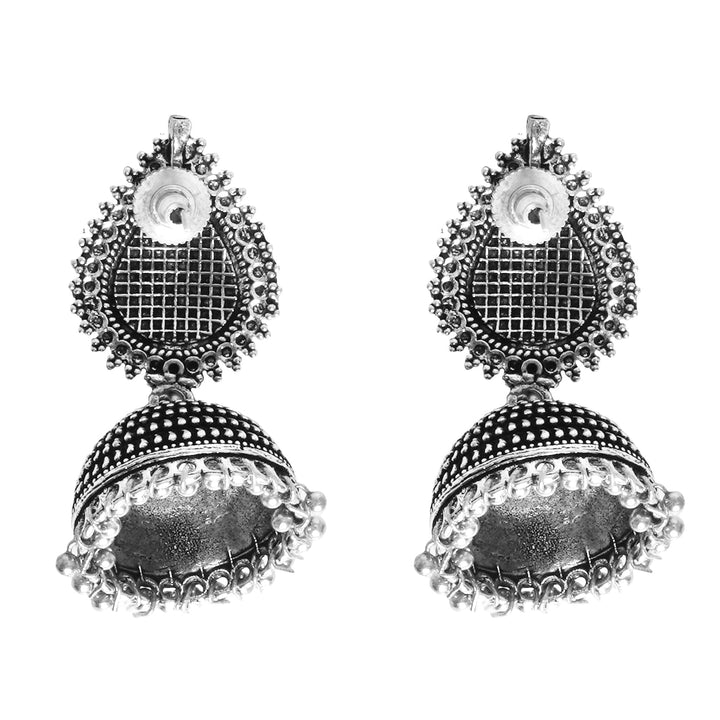 Teejh Jahita Silver Oxidised Jewelry Gift Set