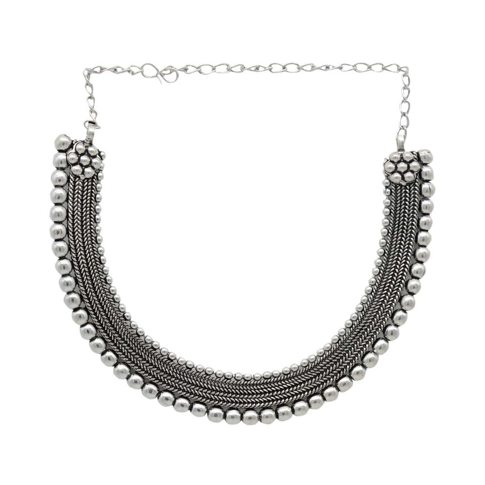 Teejh Riya silver oxidized jewellery gift set - Teejh
