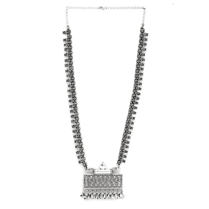 Teejh Aishala Silver Oxidised Jewelry Gift Set