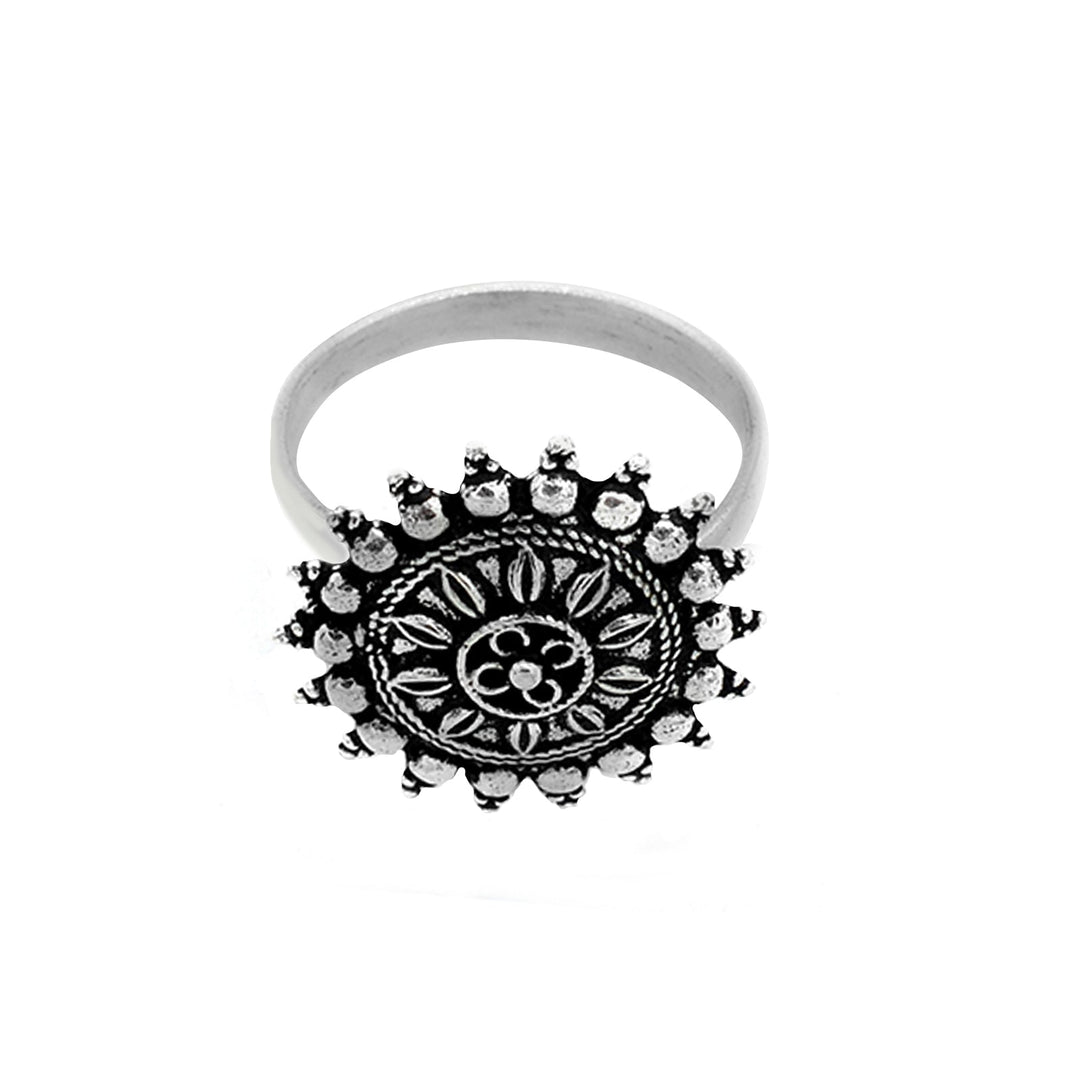 Teejh Sitar Silver Oxidised Jewelry Gift Set