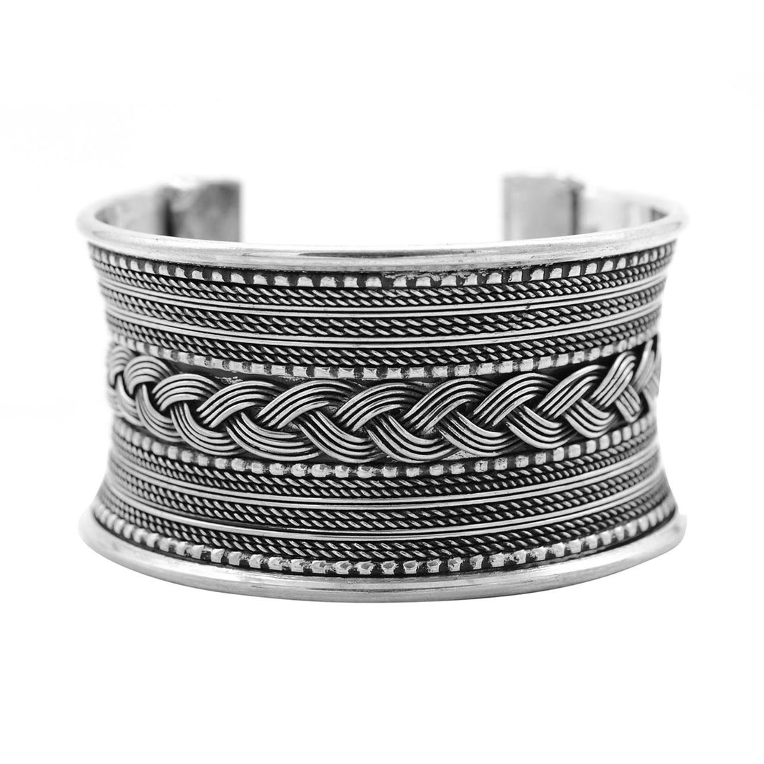 Teejh Mishita Metallic Silver oxidized Jewelry Gift Set
