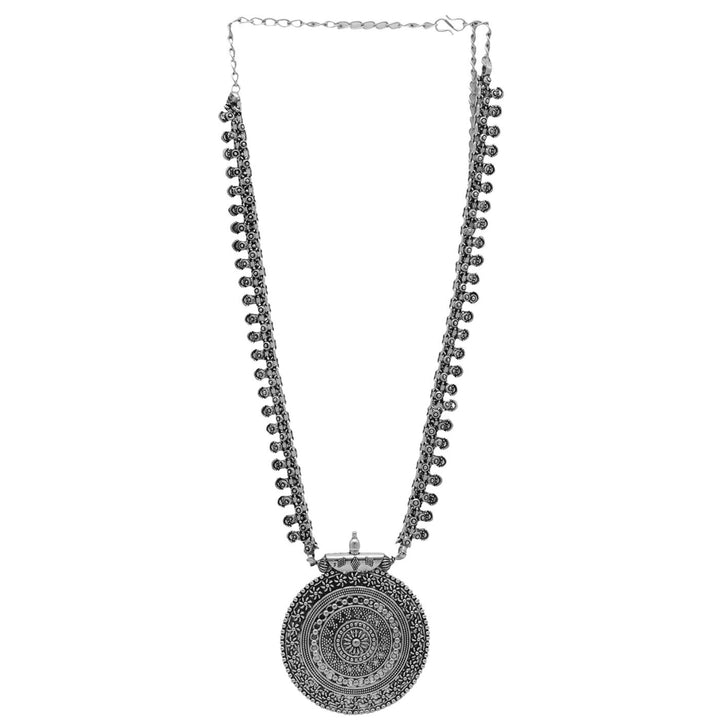 Teejh Mishita Metallic Silver oxidized Jewelry Gift Set