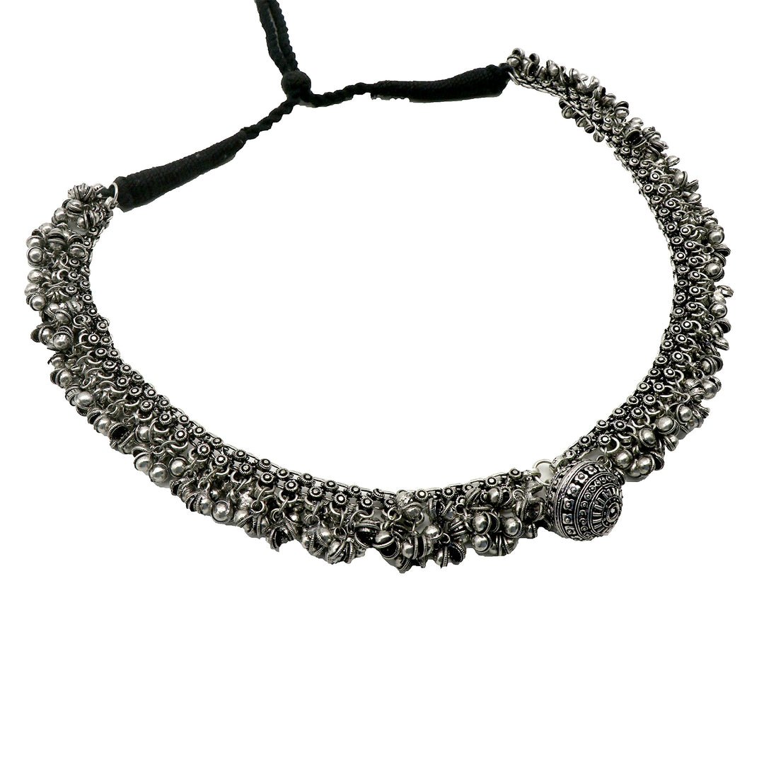 Teejh Reyna Metallic Silver oxidized Jewelry Gift Set