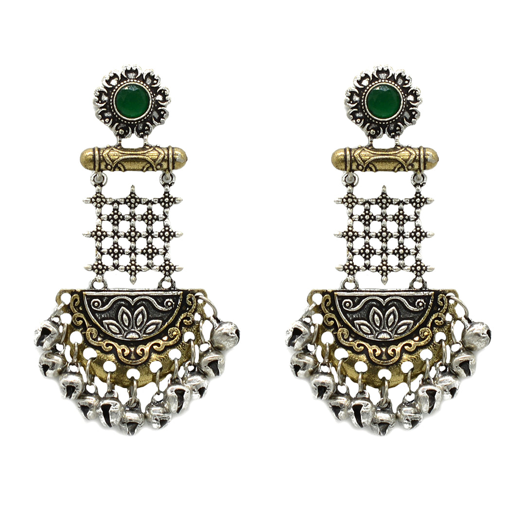 Ika Dual Tone Oxidized Jewelry Gift Set - Teejh
