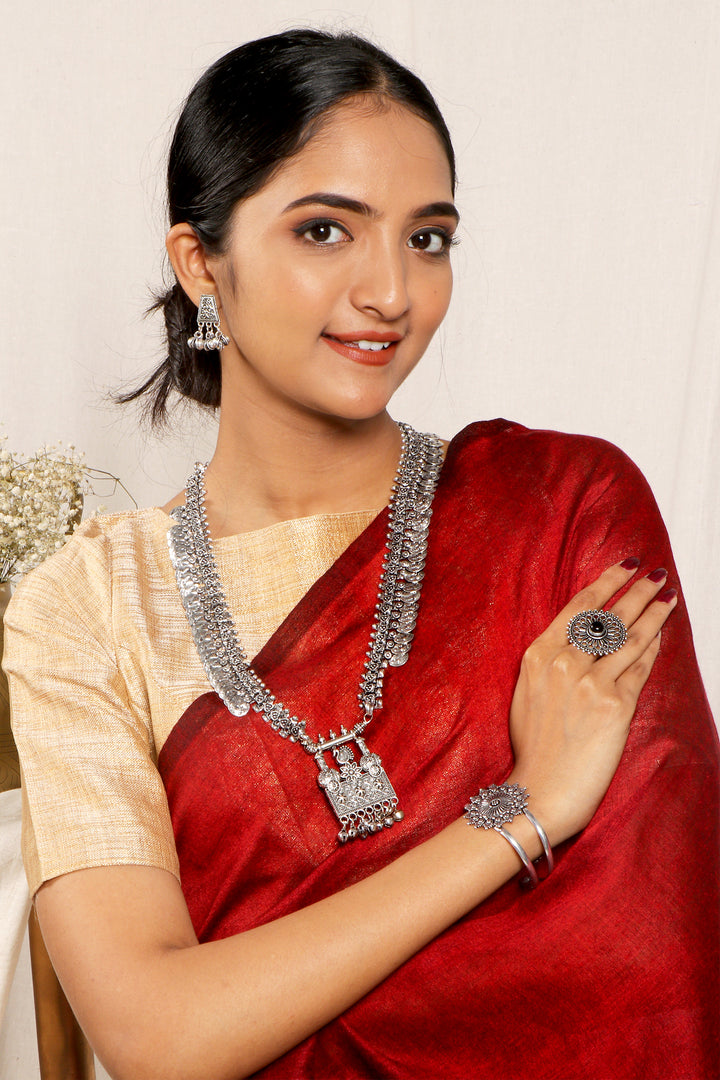Teejh Ruellia Saree &amp; Jewelry Gift Set