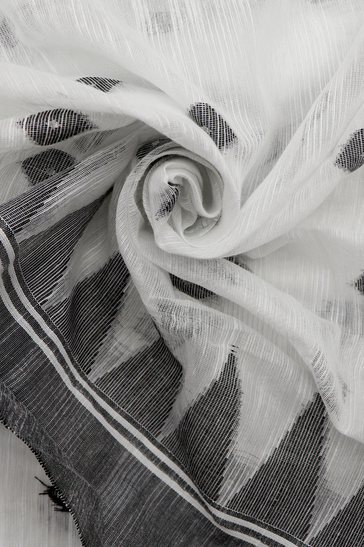 Teejh Salt &amp; Pepper Handloom Khadi Cotton Saree