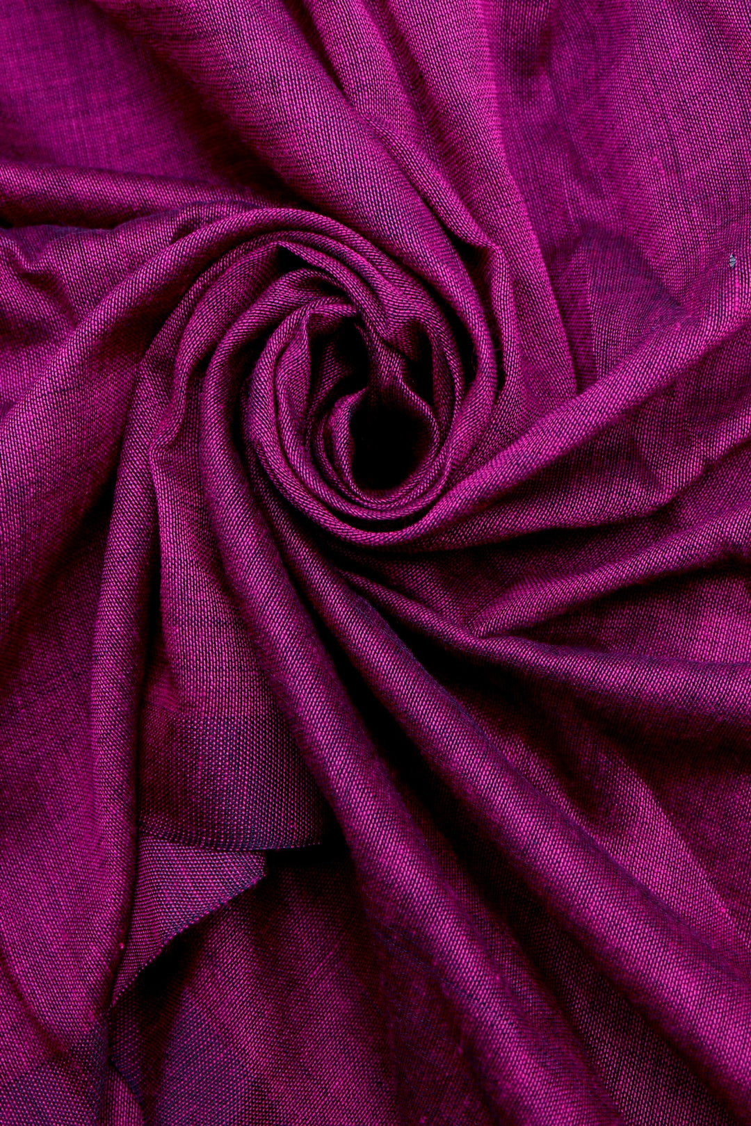 Teejh Boysenberry Mulmul Cotton Saree